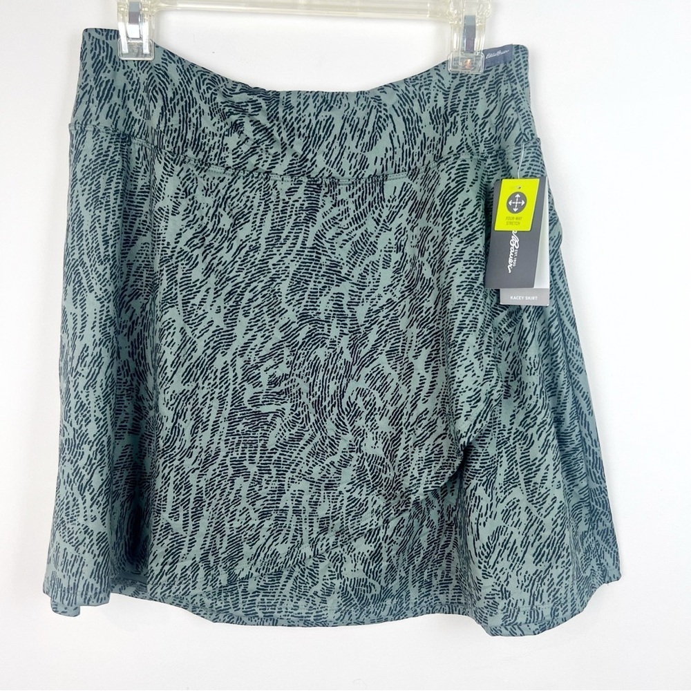NWT Eddie Bauer Kacey Athletic Skirt Womens Large Faux Wrap Tennis Pickleball